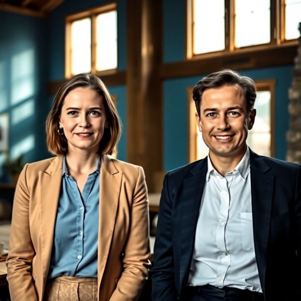Portret svetovalcev v svetli pisarni v Kopru